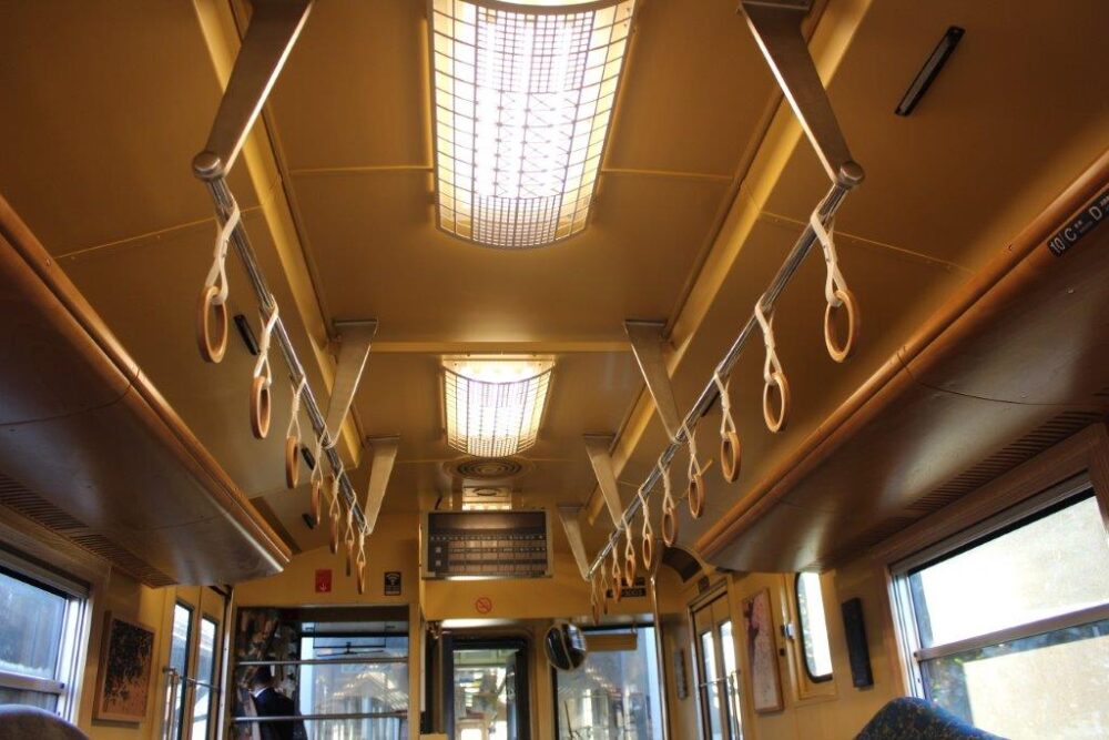 観光列車昭和号車内