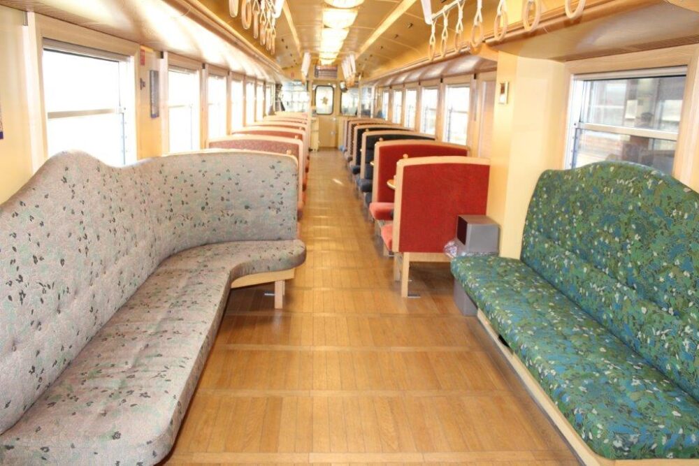 観光列車昭和号車内