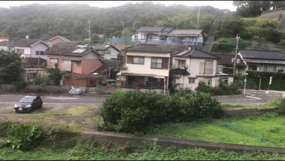 おれんじ食堂車窓からの景色