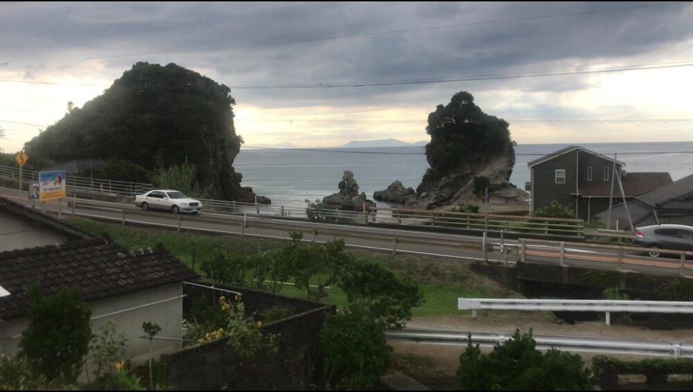 おれんじ食堂車窓からの景色