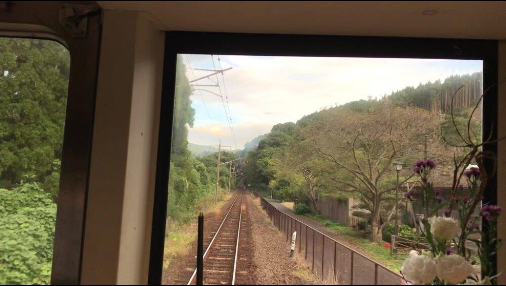 おれんじ食堂車窓からの景色