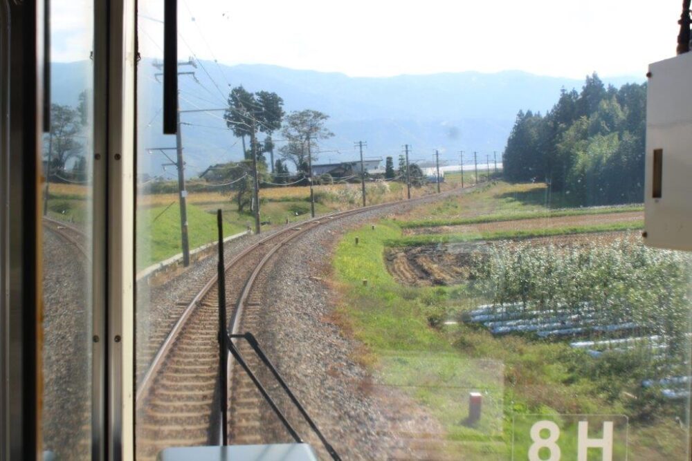 飯田線車窓からの景色
